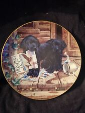 Labrador collectable plate for sale  GATESHEAD