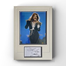 Tela assinada por personalidade de cantora e TV americana La Toya Jackson comprar usado  Enviando para Brazil
