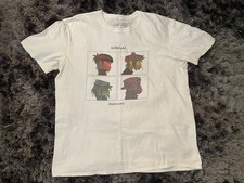 Mens gorillaz white for sale  SOUTHAMPTON