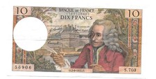 Billet 10f d'occasion  France