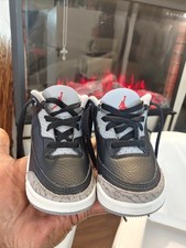 Tênis Nike Air Jordan 3 retrô preto cimento TD TODDLERS tamanho 6c, usado comprar usado  Enviando para Brazil