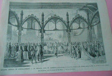 Engraving 1867 theatre d'occasion  Expédié en Belgium