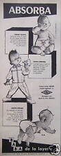 Publicité absorba layette d'occasion  Compiègne