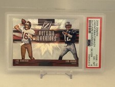 Tom Brady Joe Montana 2005 Donruss Zenith Autumn Warriors #AW-10 PSA 6 comprar usado  Enviando para Brazil