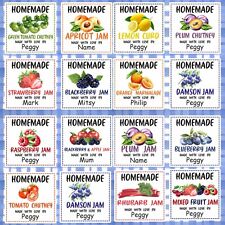 Personalised jar labels for sale  NEWARK