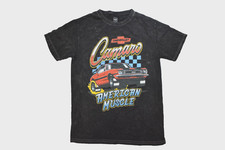 Camisa GM Masculina Chevrolet Camaro American Muscle Car Preta Lavagem Mineral Nova P-XL comprar usado Camisa GM Masculina Chevrolet Camaro American Muscle Car Preta Lavagem Mineral Nova P-XL comprar usado  Enviando para Brazil