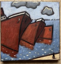 Tableau hst bateaux d'occasion Tableau hst bateaux d'occasion  Aix-en-Provence-