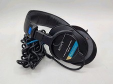 Fones de ouvido estéreo dinâmicos Sony MDR-7506, com fio, falhas, testado LEIA comprar usado  Enviando para Brazil