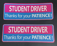 Student driver reflective for sale  Fort Lauderdale