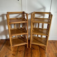 Pair vintage bamboo for sale  FAREHAM