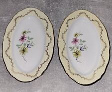 Oval porcelain plates d'occasion  Expédié en Belgium