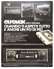 Pubblicita eurovox emk usato  Ferrara