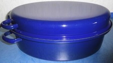 Bratentopf gänsebräter blau gebraucht kaufen  Deutschland