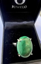 Malachit silberring juwelo gebraucht kaufen  Freiberg am Neckar