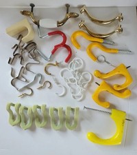 Usado, Gancho vintage gaveta de lixo 3 gavetas tamanho sortido 7 amarelo 2 vermelho 5 cabides diversos comprar usado  Enviando para Brazil