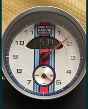 Relógio despertador de mesa Porsche Design 911 Martini corrida painel Porsche com caixa comprar usado  Enviando para Brazil