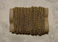 Goldborte litze lurex gebraucht kaufen  Deutschland