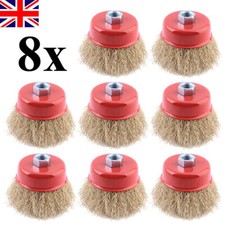 Wire cup brush for sale  LEICESTER