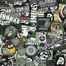 X100 celtic stickers for sale  NEWTOWNABBEY