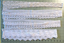Vtg crocheted lace for sale  Faribault