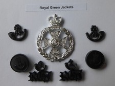 Cap collar badges for sale  ASHFORD