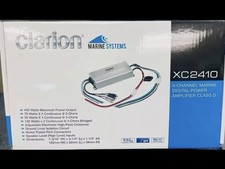 Amplificador Clarion XC2410 Marine 4 canais compacto 400W classe D Powersports amplificador comprar usado  Enviando para Brazil