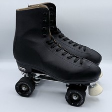 Patins Chicago Masculinos S Classic - Patins Premium Preto Quad Rink Tamanho 10 EUA comprar usado  Enviando para Brazil