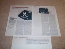 Yamaha turntable review for sale  Olmsted Falls