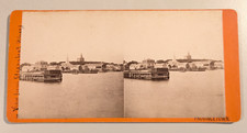Steamboat wharf stereoview for sale  Marlborough