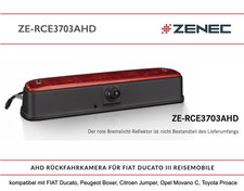 Zenec rce3703 rückfahrkamera gebraucht kaufen  Deutschland