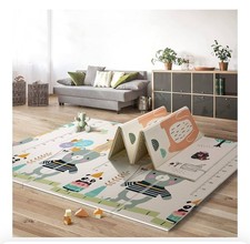 Tapete de brincar para bebê no chão, tapetes de brincar infantis 71x59 tapetes de cercadinho extragrandes Waterp... comprar usado  Enviando para Brazil