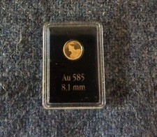 Goldmedaille 585 gold gebraucht kaufen  Deutschland