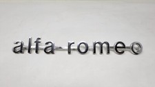 Scritta alfa romeo usato  Italia