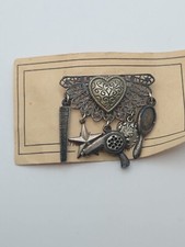 Vintage charm brooch for sale  Williams