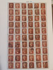 Usado, Escolha CARTAS DE CANTO da placa 110 SG43 1d centavo vermelho GB selo postal vitoriano qv comprar usado  Enviando para Brazil