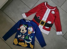 Langarmshirt rot weihnachtsman gebraucht kaufen  Wirges