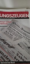 Zeitungszeugen aufgaben komple gebraucht kaufen  Ainring