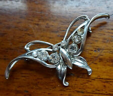 Vintage clear rhinestone for sale  LONDON