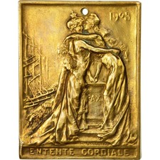 Médaille entente cordiale d'occasion  Lille-