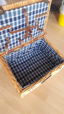 Vintage picknickkorb weidekorb gebraucht kaufen  Krefeld