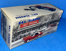 Novo na caixa telefone conversível vermelho clássico 64 1/2 Mustang Telemania comprar usado  Enviando para Brazil
