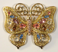 Bellissima spilla swarovski usato  Spedire a Italy