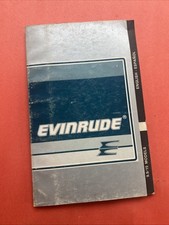 Vintage 1984 evinrude for sale  Coffeyville
