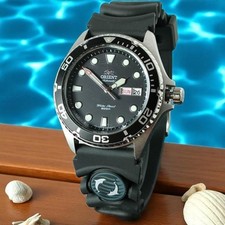 Relógio automático de mergulho Orient Ray II, estojo de 4,7 cm, usado No4186 comprar usado  Enviando para Brazil