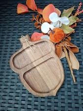 Wooden acorn shaped for sale  CHESTERFIELD