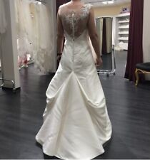 Brautkleid 36 38 gebraucht kaufen  Neustadt/Dosse