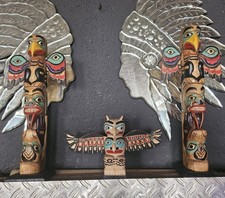 Totempfahl deko totem gebraucht kaufen  Glees, Wassenach, Wehr