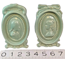 PAR DE VASOS DE CERÂMICA PACIFIC POTTERY George & Martha Wahington comprar usado  Enviando para Brazil