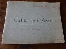 Rare carnet dessins d'occasion  France