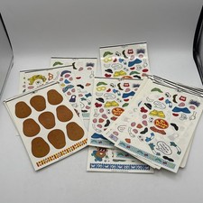 Enorme Lote de Adesivos de Cabeça de Batata Make-Your-Own Mr / Mrs! Veja fotos! Hasbro 1998 comprar usado  Enviando para Brazil